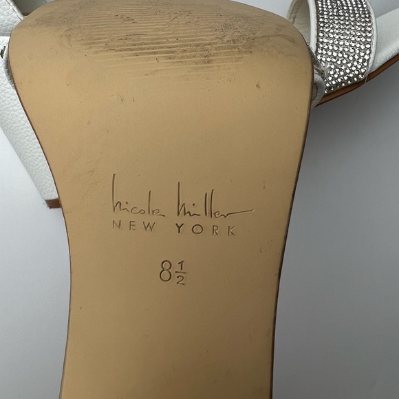 Nicole Miller Womens Heeled Sandals  Size 8.5 - Picture 16 of 16